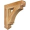 Ekena Millwork Imperial Arts & Crafts Rough Sawn Bracket, Western Red Cedar, 4"W x 20"D x 20"H BKT04X20X20IMP03RWR - alternate 1